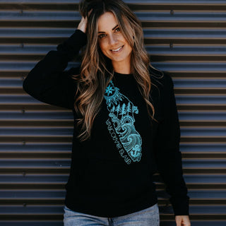 Vancouver Island Pocket Crew in Black