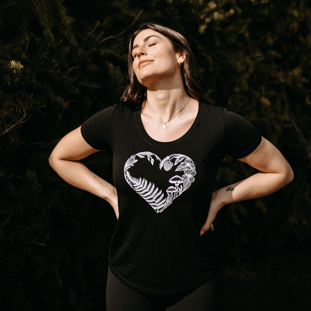 Heart Creation Bamboo/Organic Cotton Tee *Made in Canada*