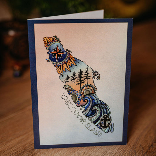 Vancouver Island Greeting Card