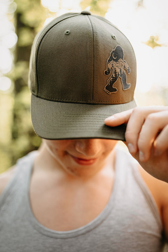 Nature Sasquatch Hat - Army Green