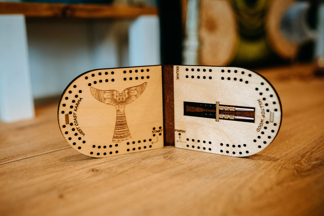 Pocket Whale  Travel Crib Board