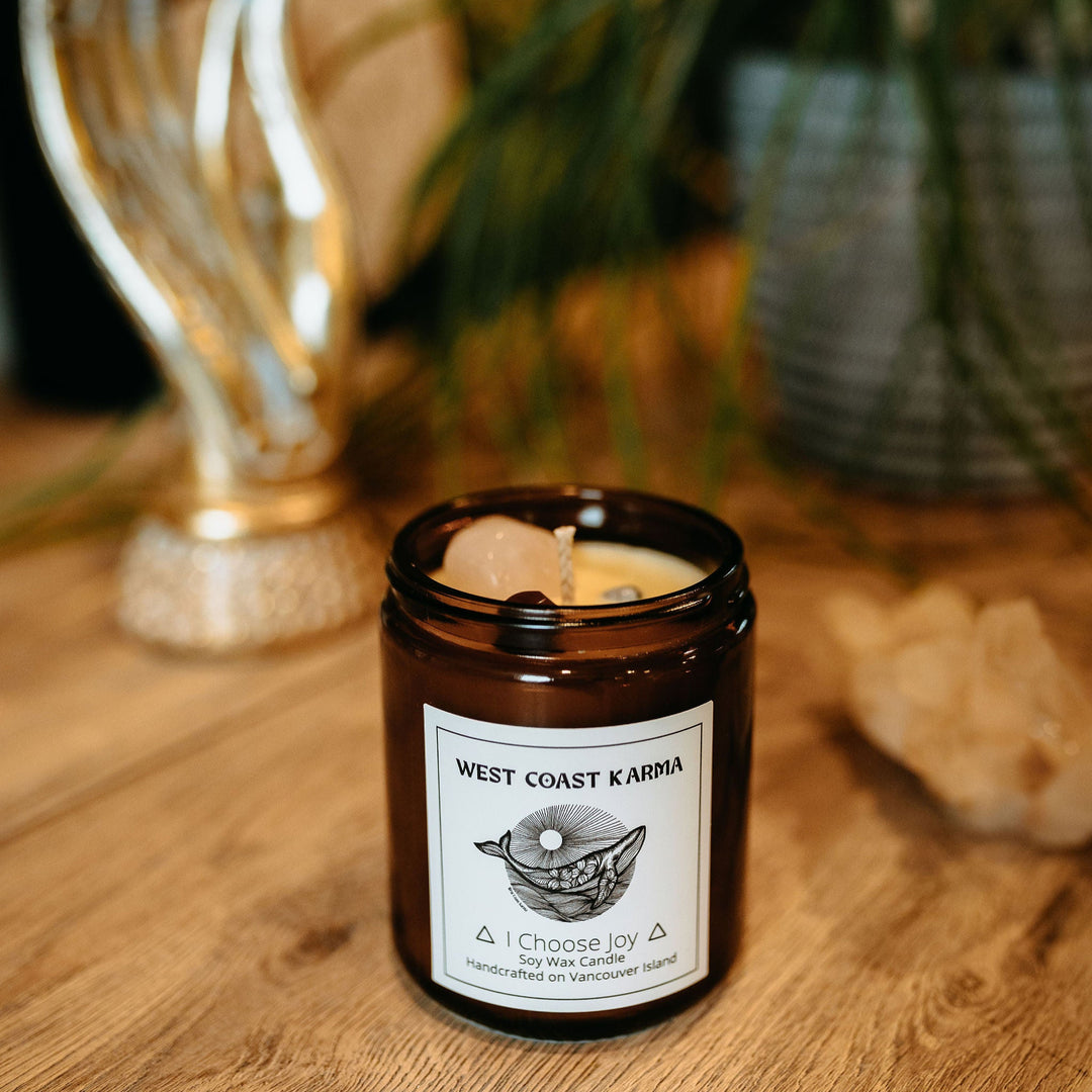 Satsuma "I Choose Joy" Affirmation Candle