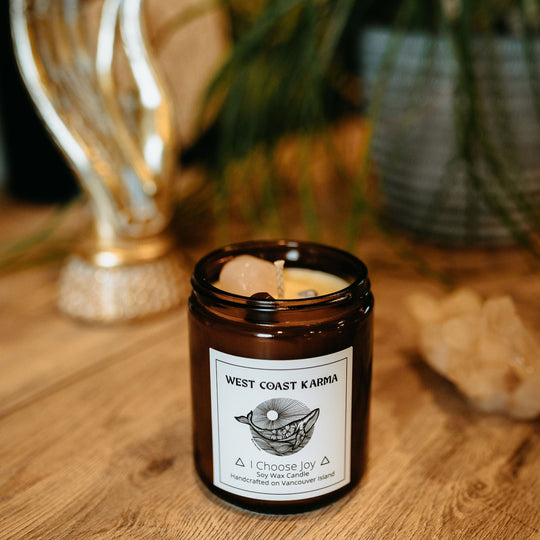 Satsuma "I Choose Joy" Affirmation Candle