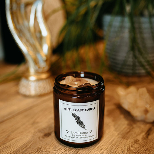 Island Escape "I Am Home" Affirmation Candle
