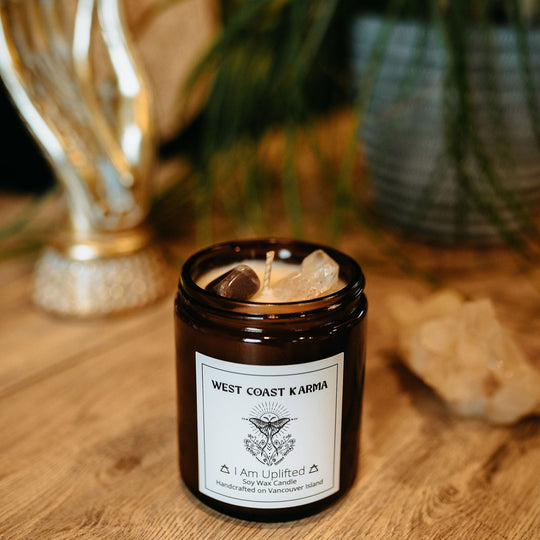 Citrus Balsam "I Am Uplifted" Affirmation Candle