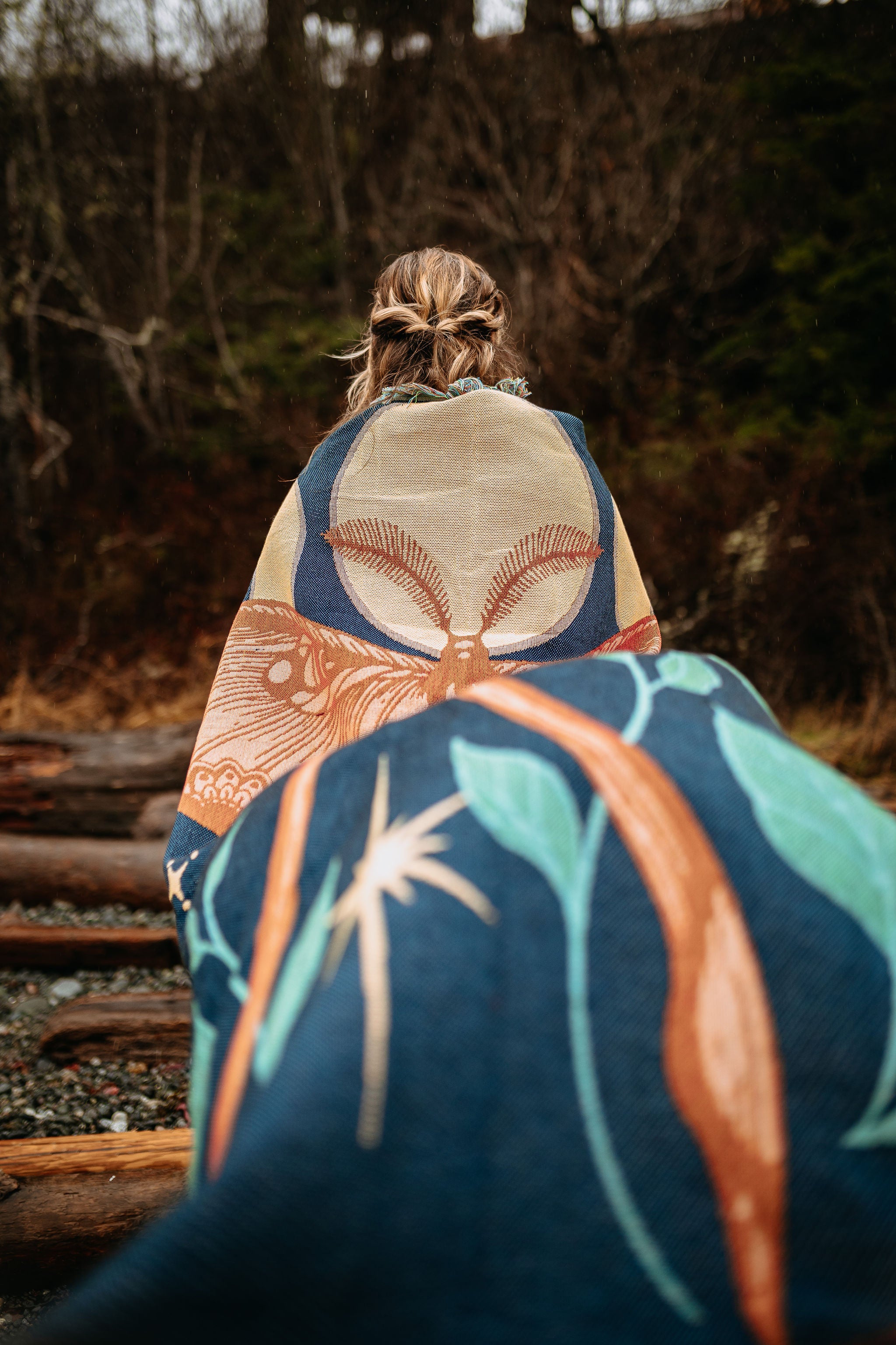 Stargazer Luna Moth 100% Cotton Woven Blanket – West Coast Karma