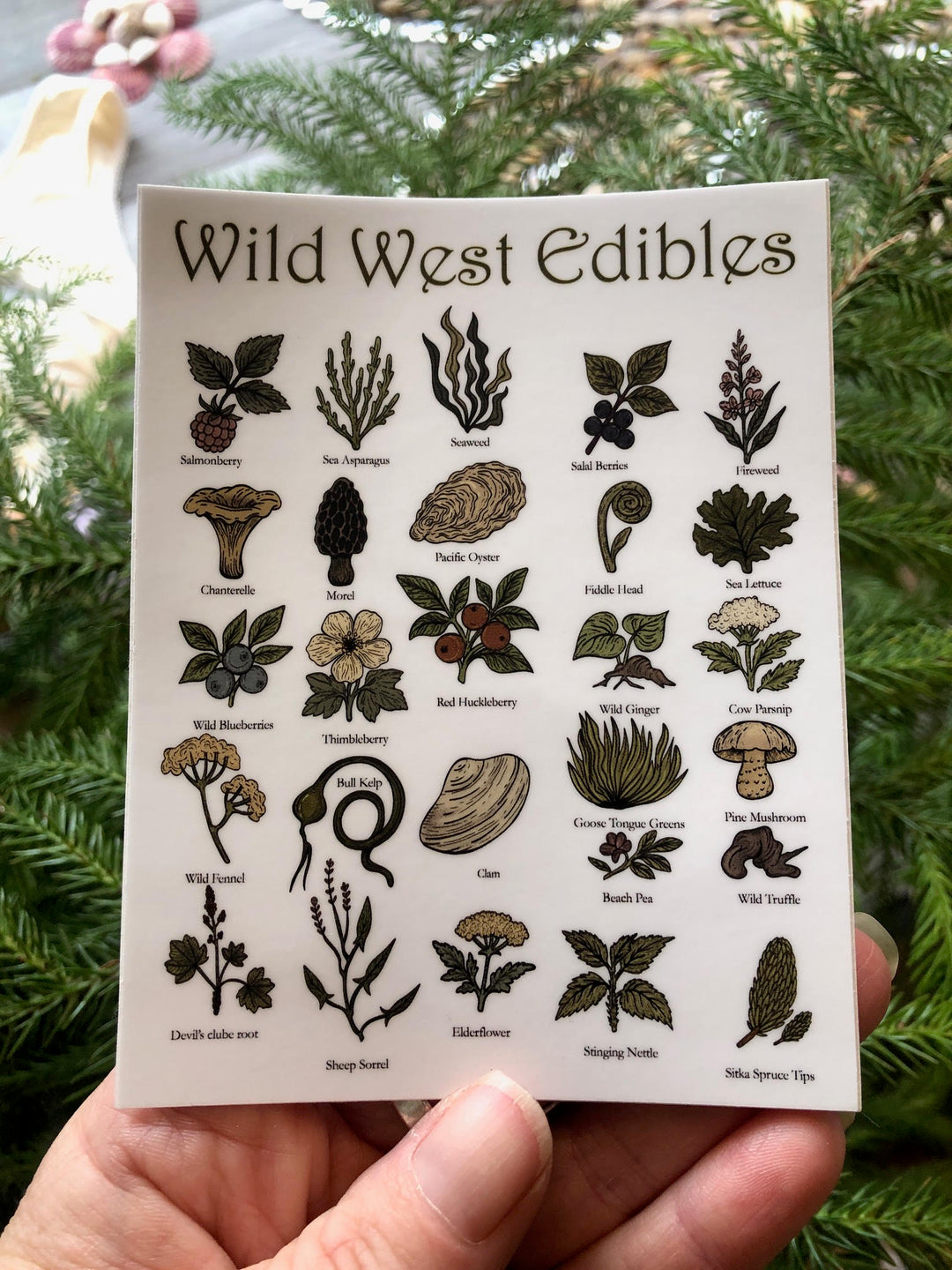Wild West Edibles Vinyl Sticker