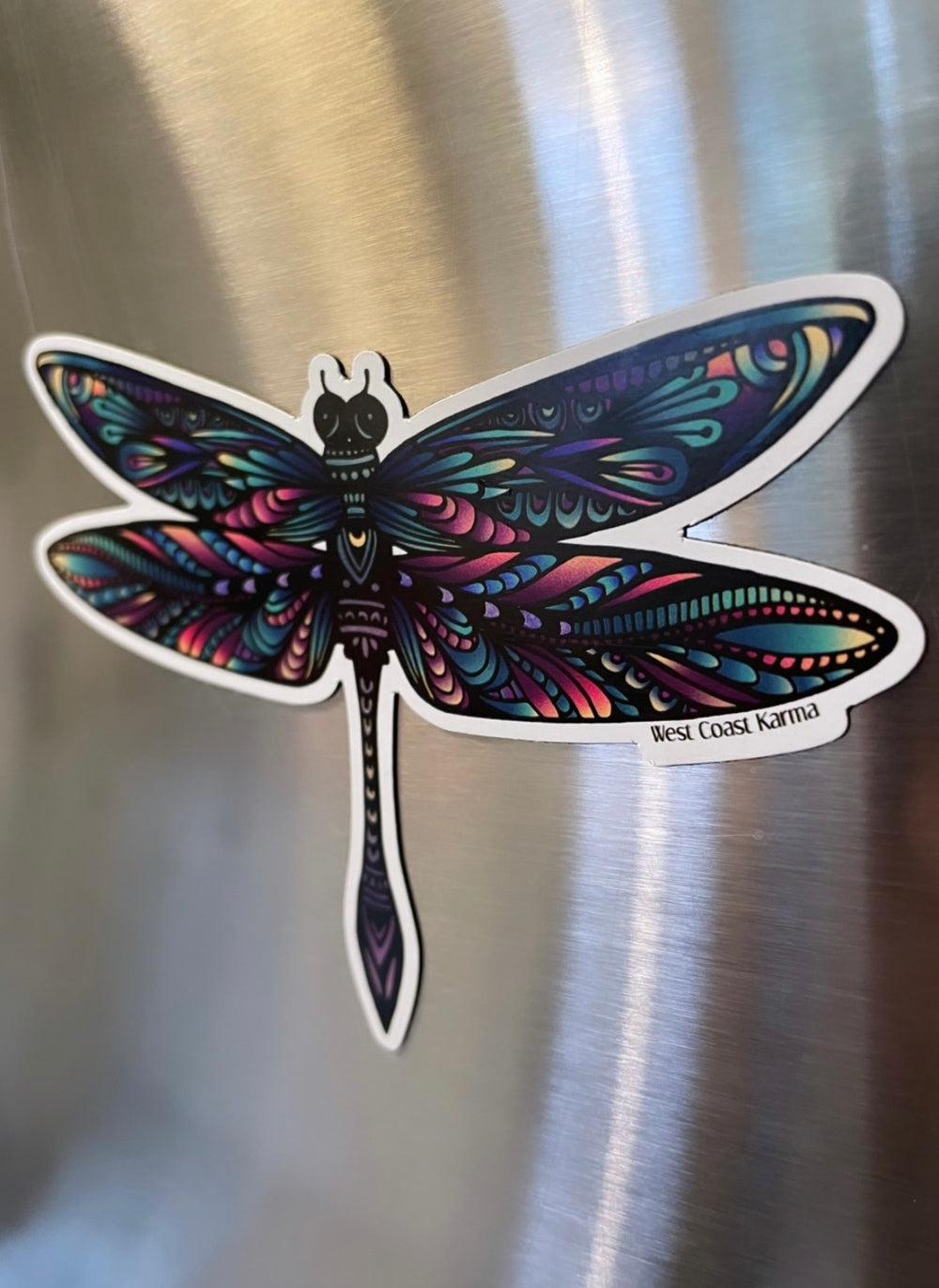 Colourful Dragonfly Magnet