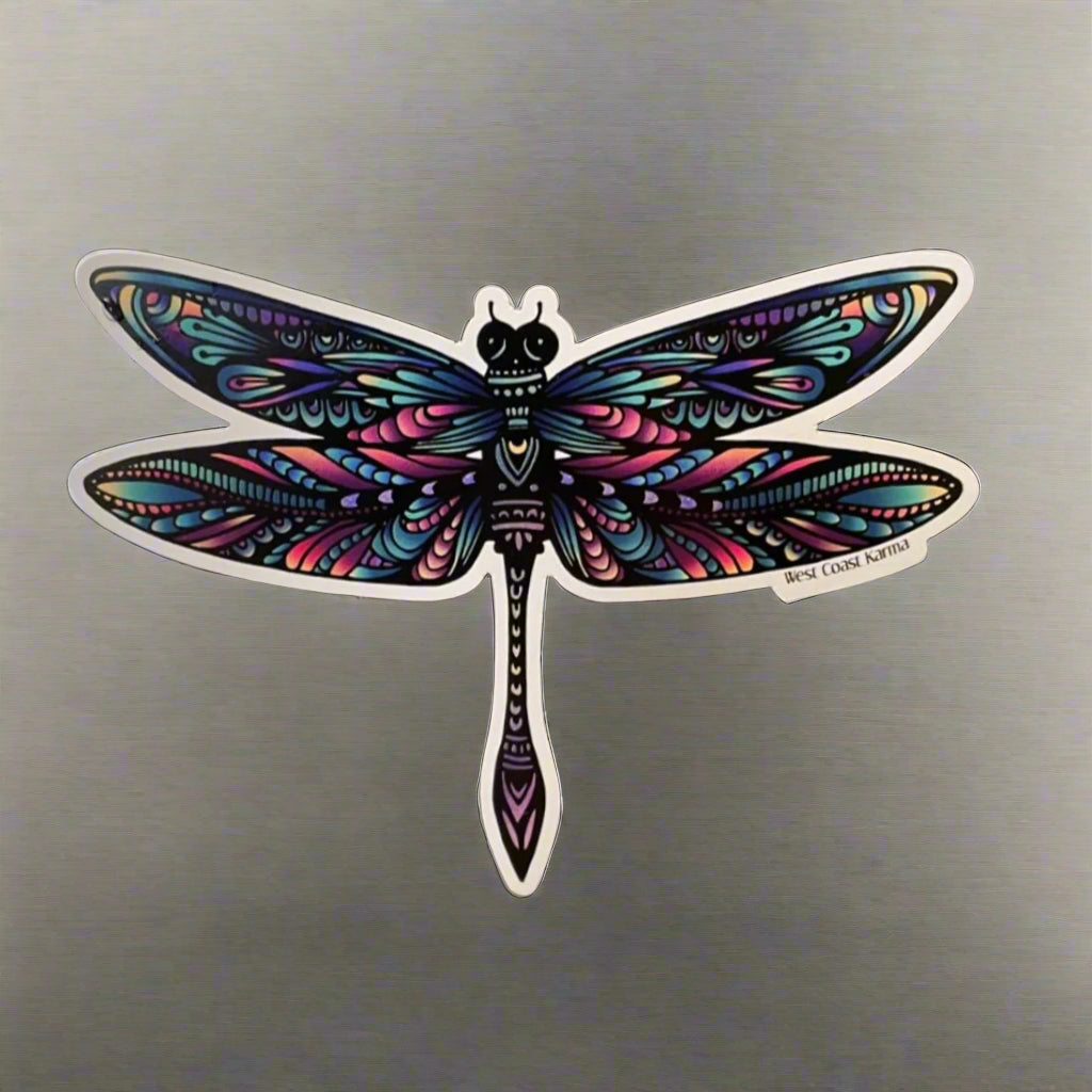 Colourful Dragonfly Magnet