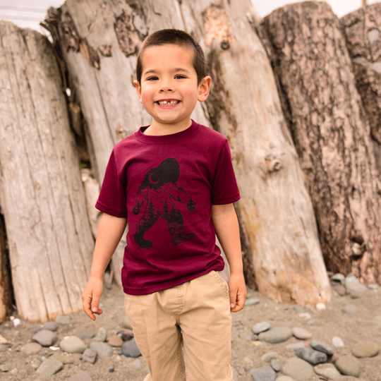 Nature Sasquatch Kids/Youth Tee