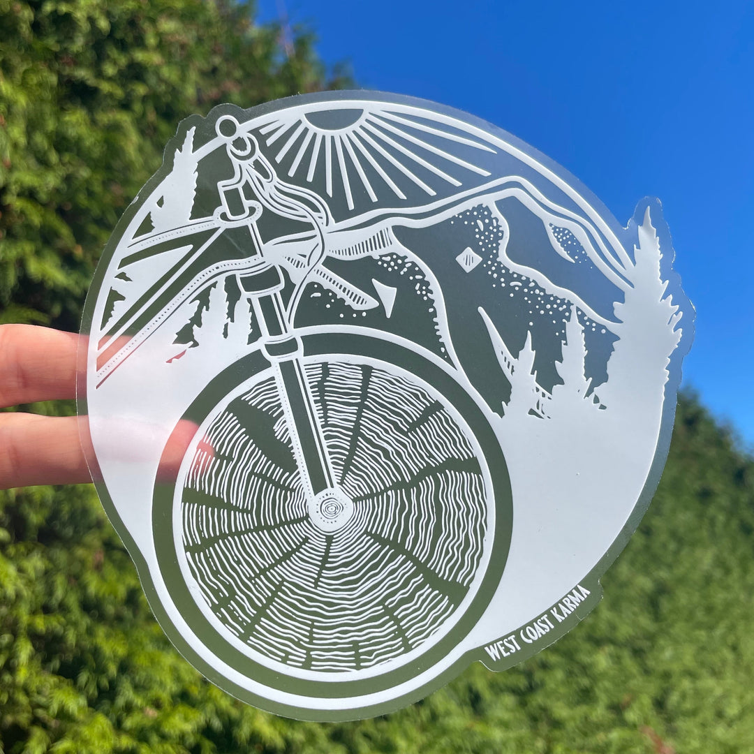 Mountain Bike Decal