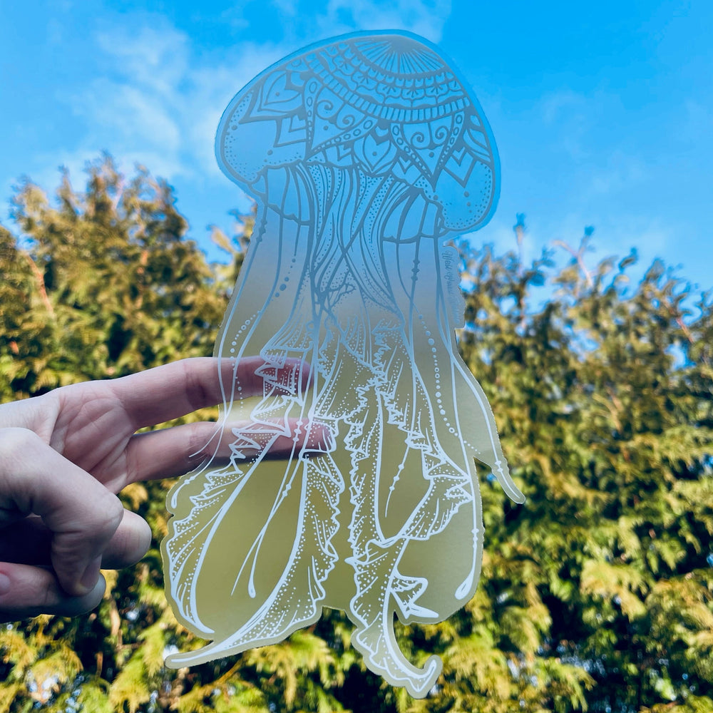 Jellyfish Car Decal