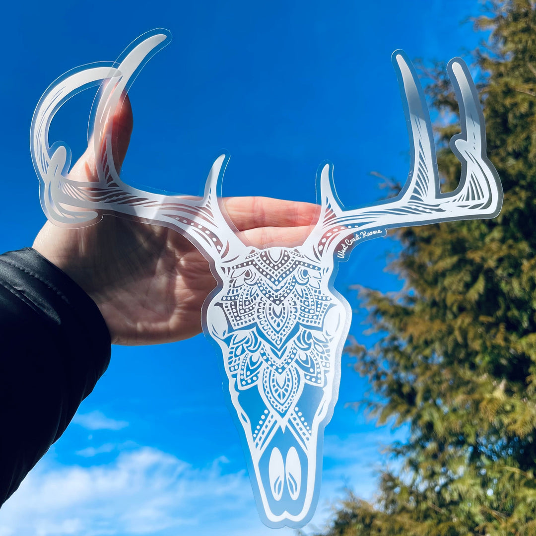 Deer Skull Decal