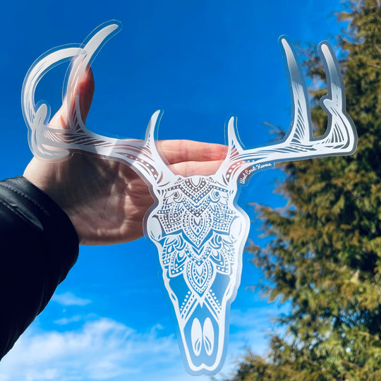 Deer Skull Decal