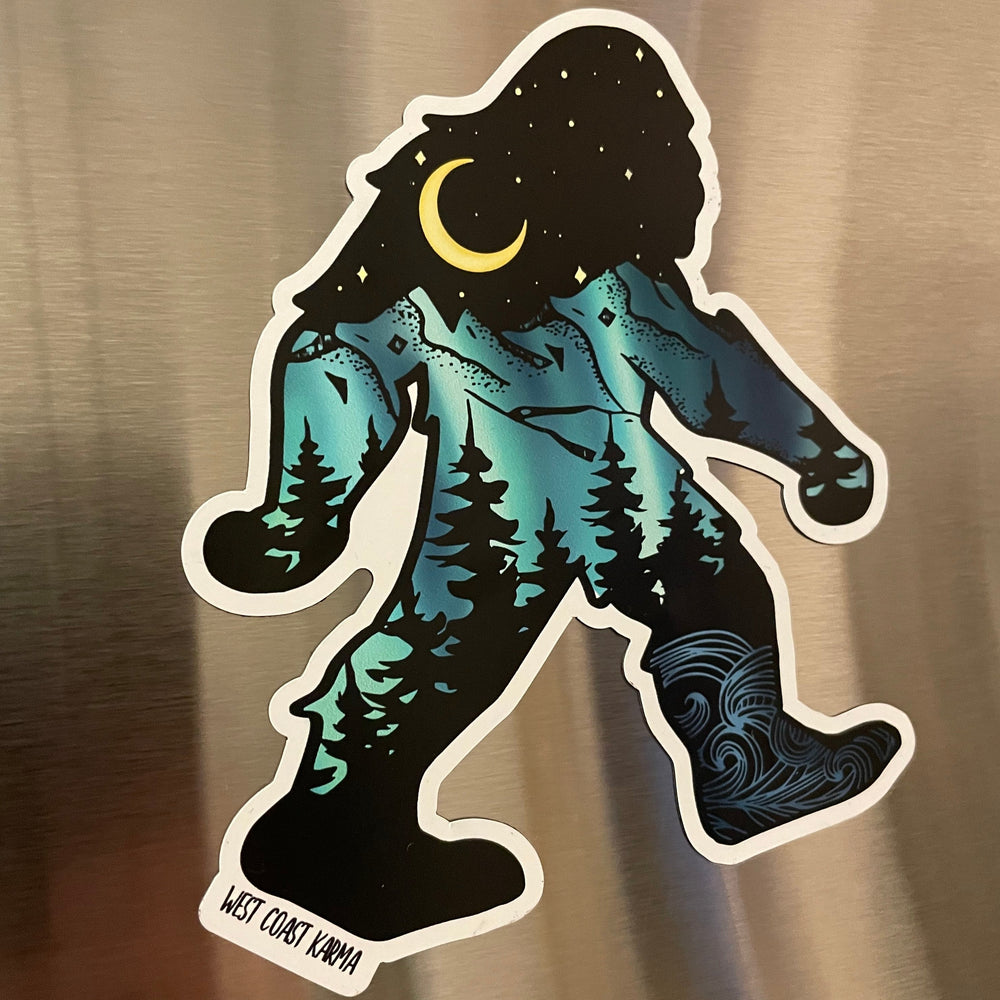 Nature Sasquatch Magnet