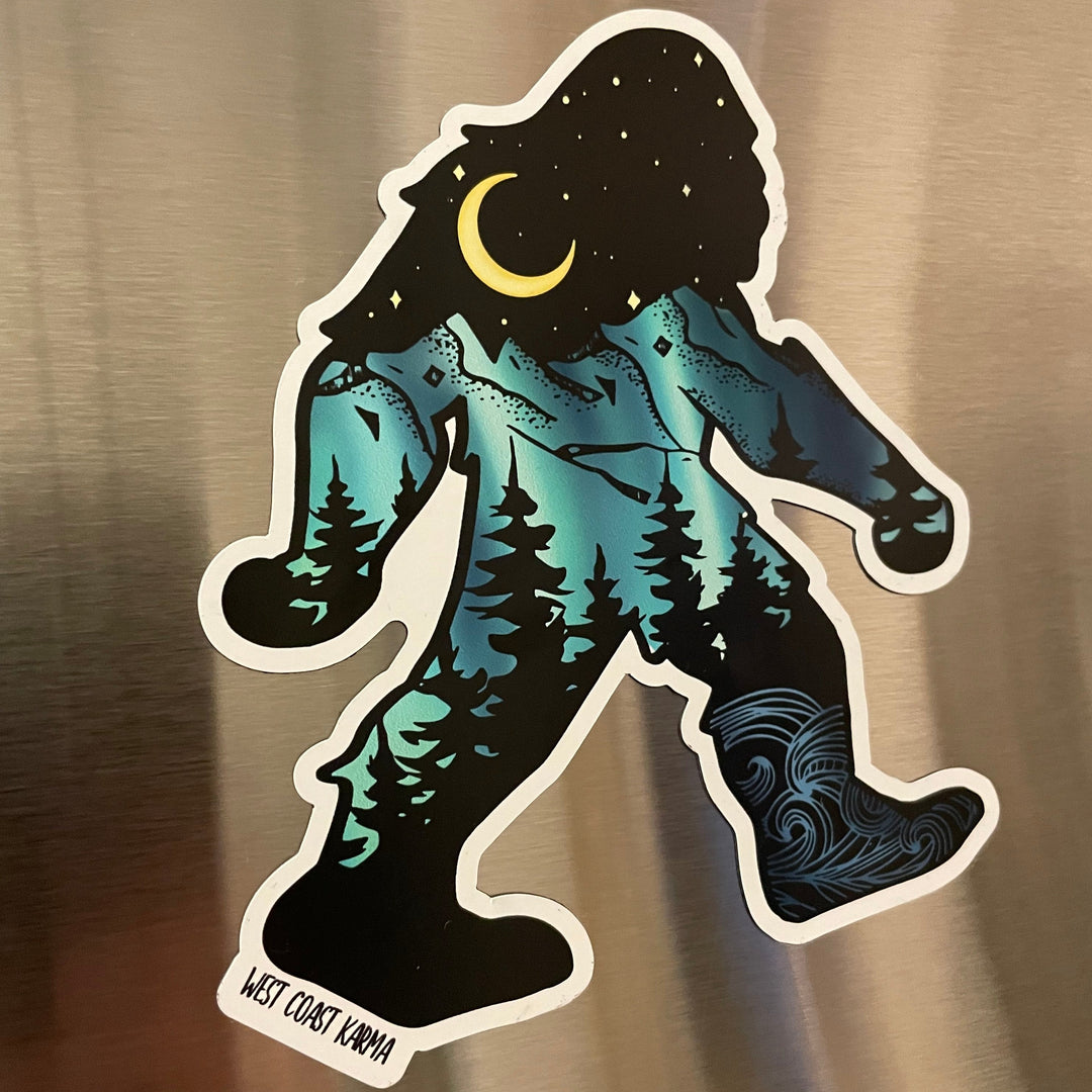 Nature Sasquatch Magnet