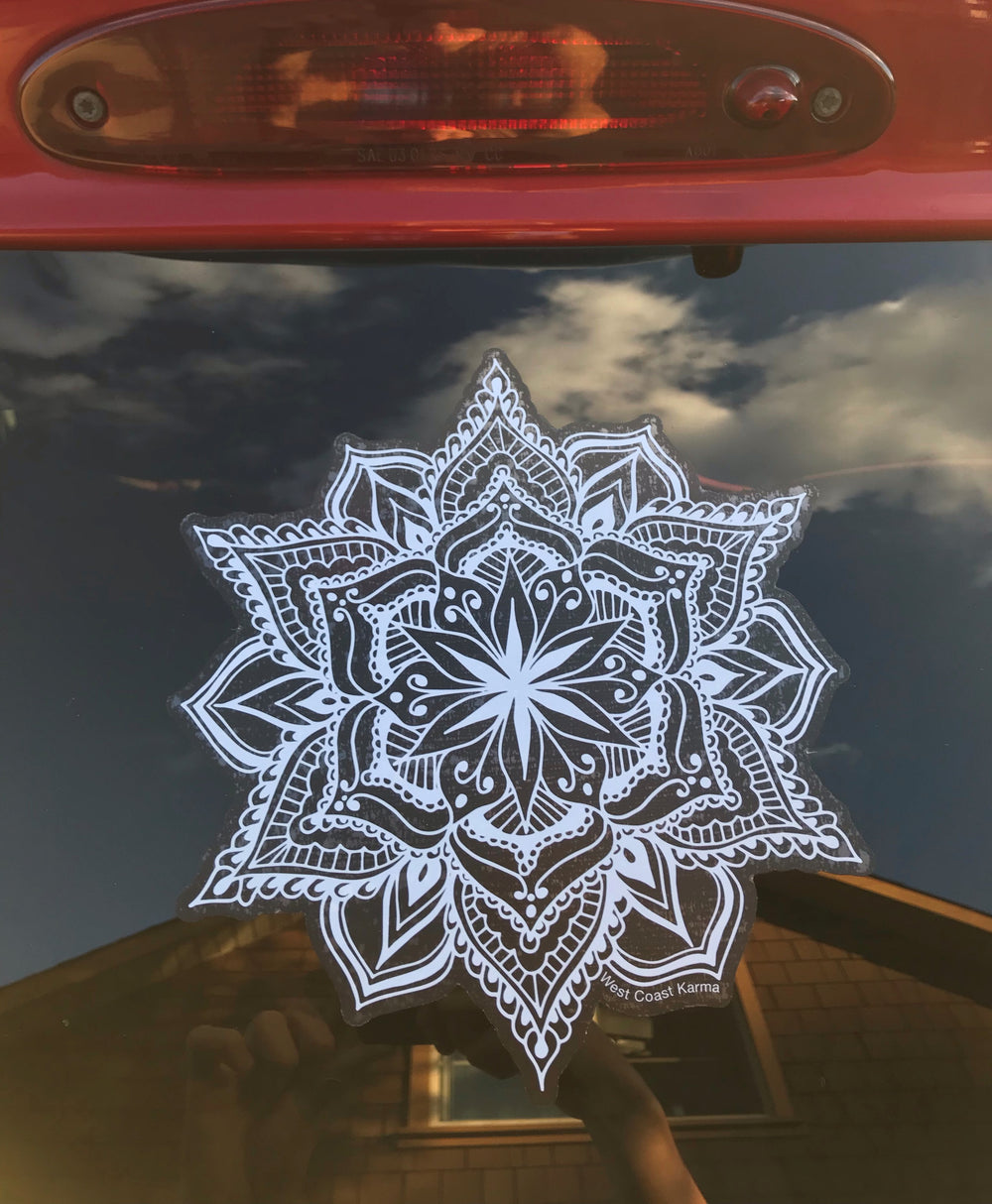 Mandala Car Decal