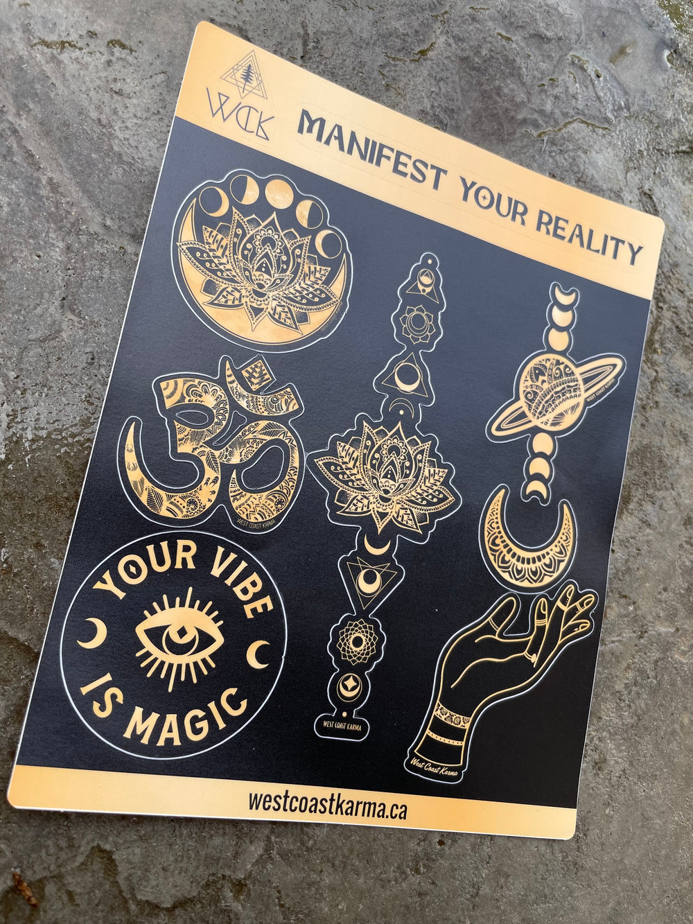 "Manifest Your Reality" Sticker Sheet
