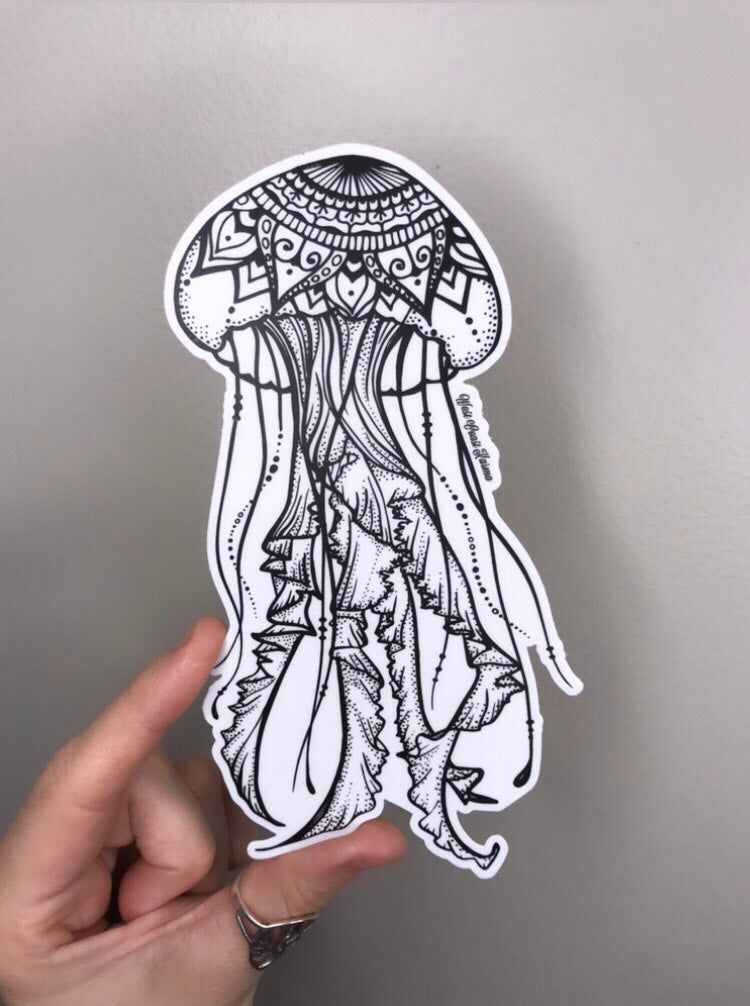 Jellyfish Sticker