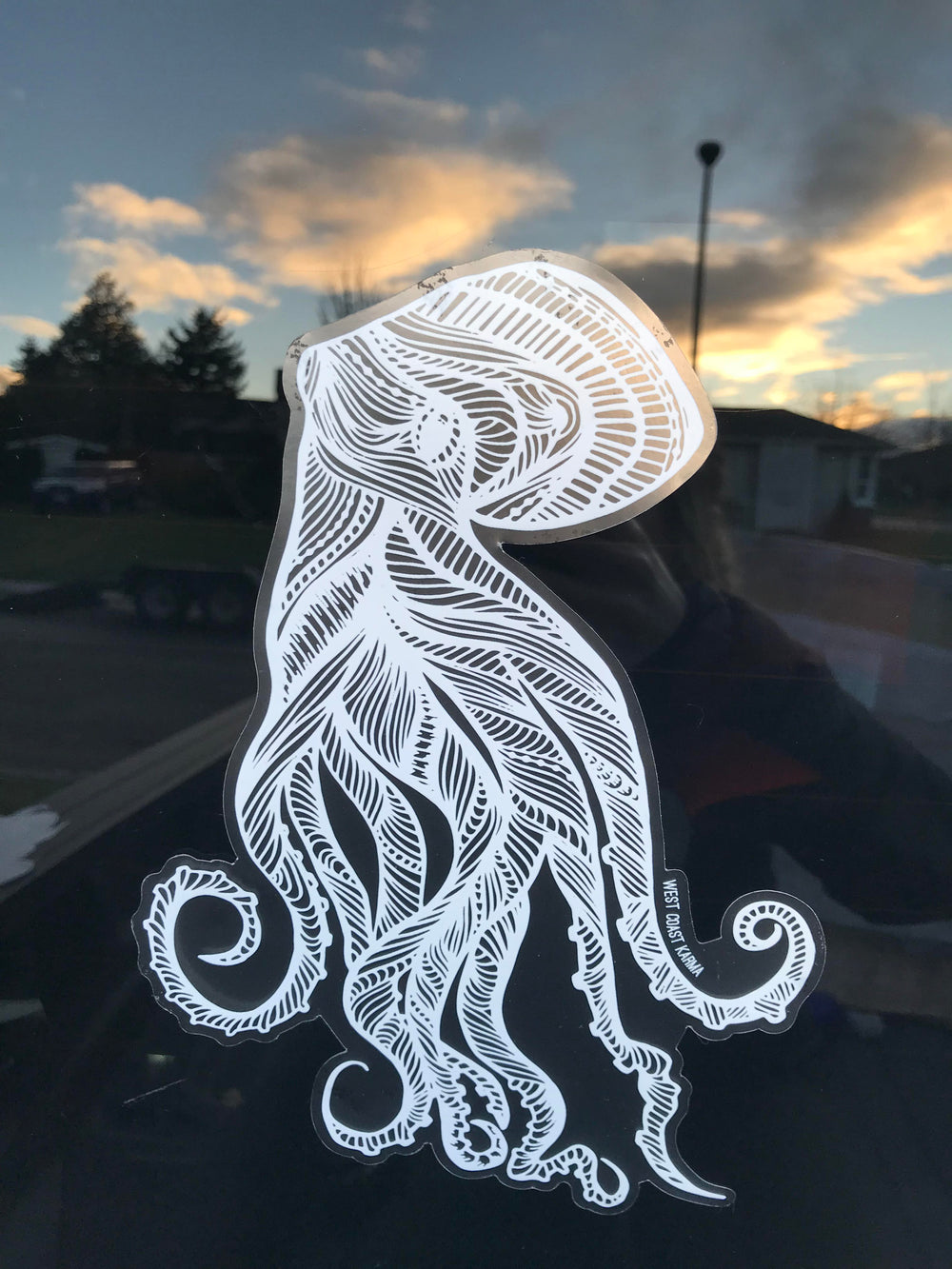 Octopus Decal