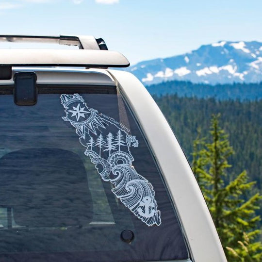 Vancouver Island car Decal
