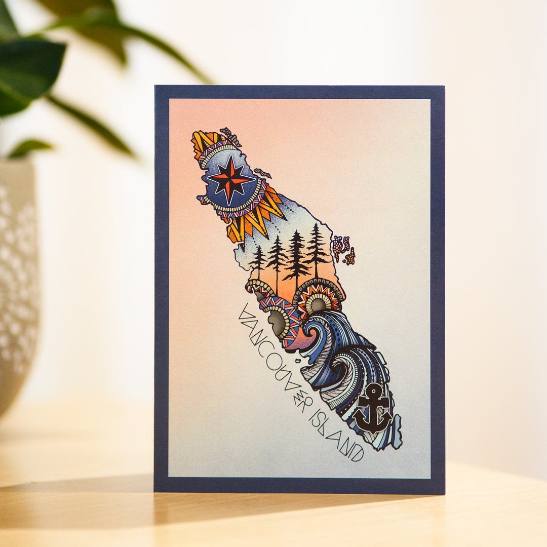 Vancouver Island Greeting Card