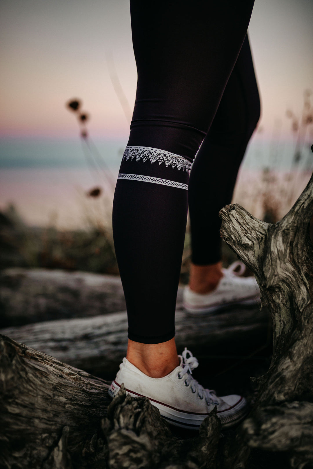 Galaxy Eco Leggings Made in Vancouver in Black