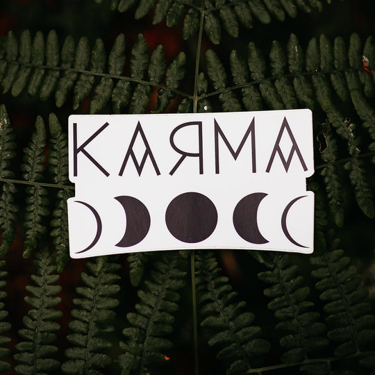 Karma Moon Phase Sticker