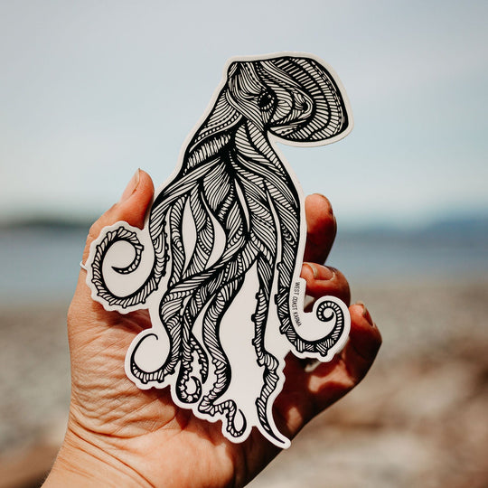 Octopus Vinyl Sticker