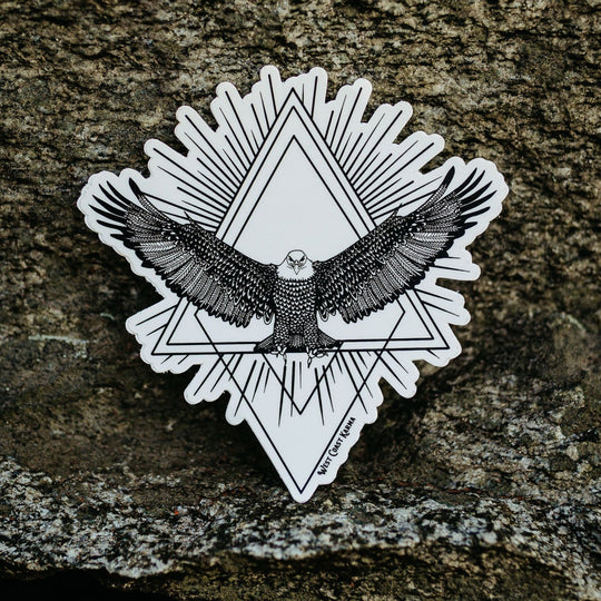 Rise up Eagle Sticker
