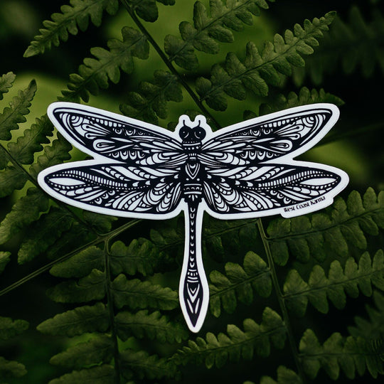 Dragonfly Vinyl Sticker