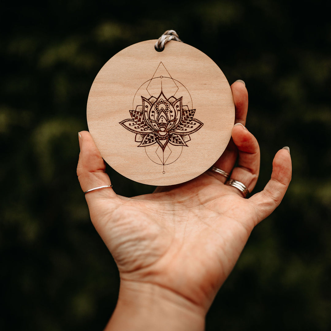 Geometric Lotus Ornament