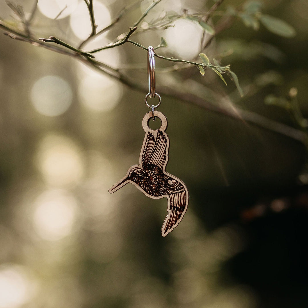 Hummingbird Keychain