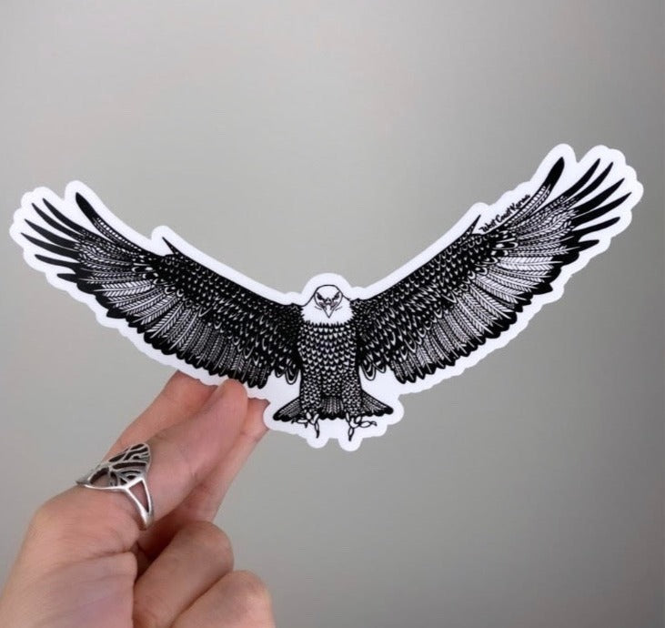 Soaring Eagle Vinyl Sticker