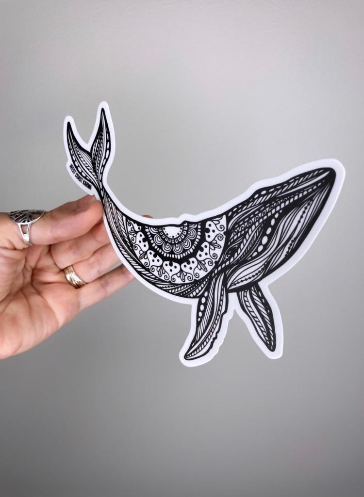 Humpback Whale Sticker