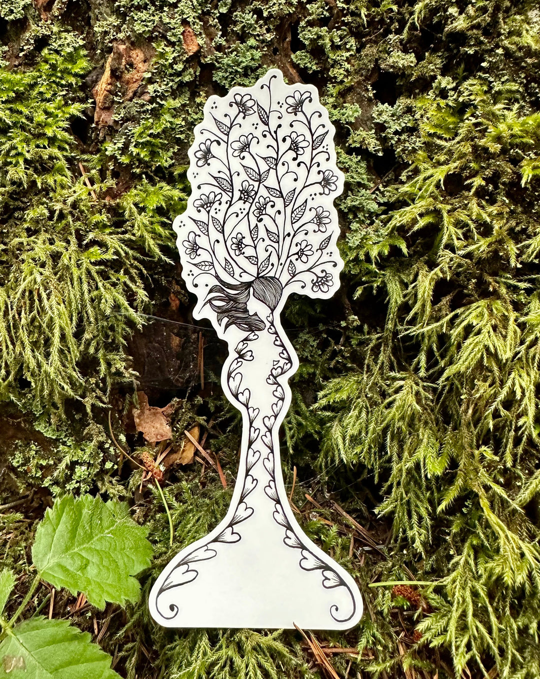 Mother Nature Vinyl Sticker