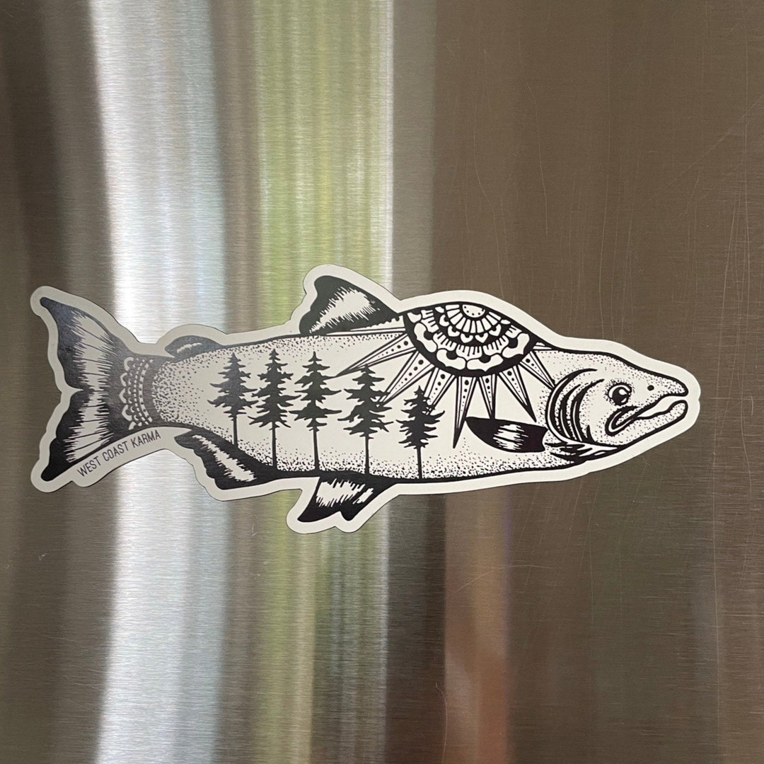 Salmon Magnet