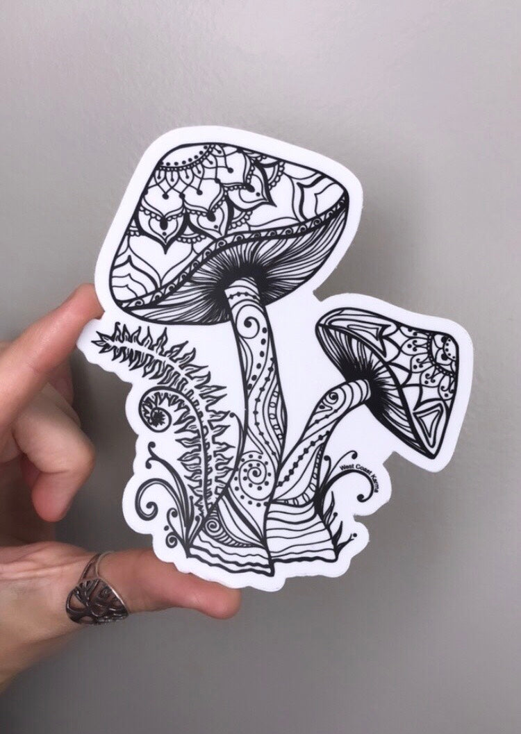 Mushroom Sticker