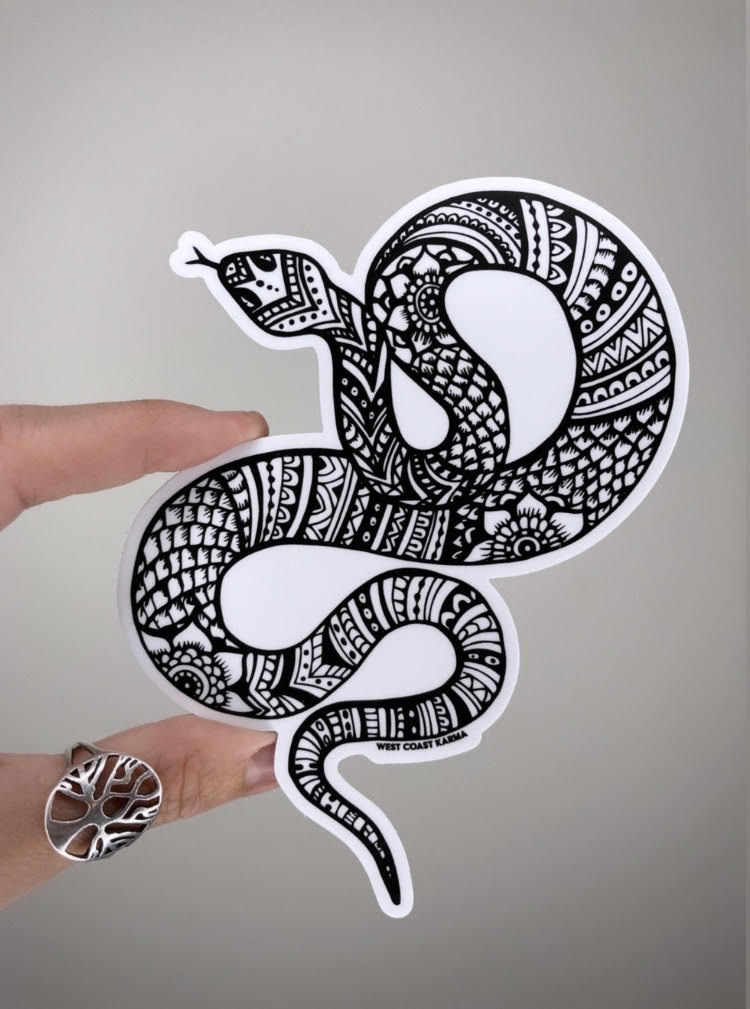 Snake Vinyl Sticker